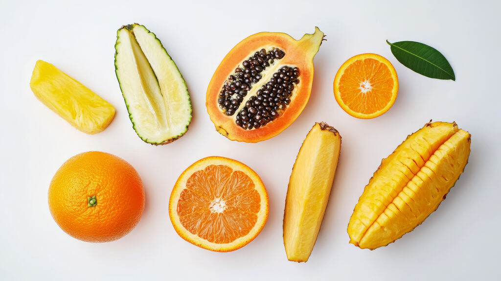 frutas ricas em cálcio