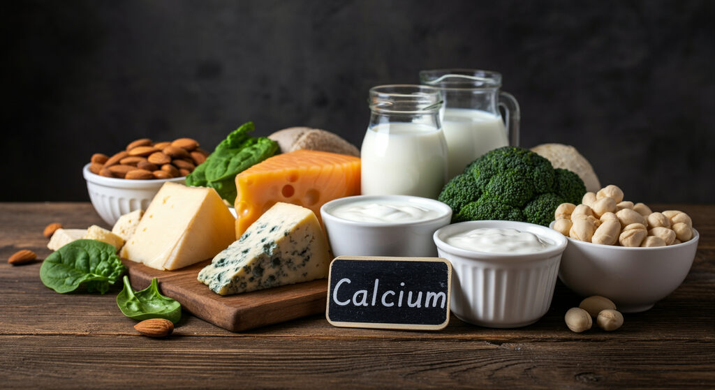 outros alimentos com cálcio